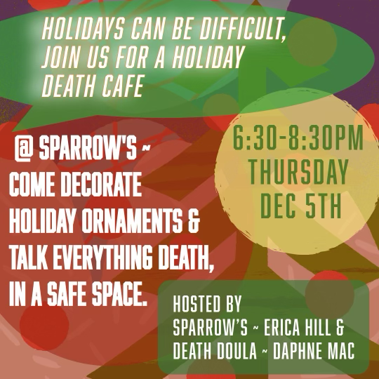 Holiday Death Cafe