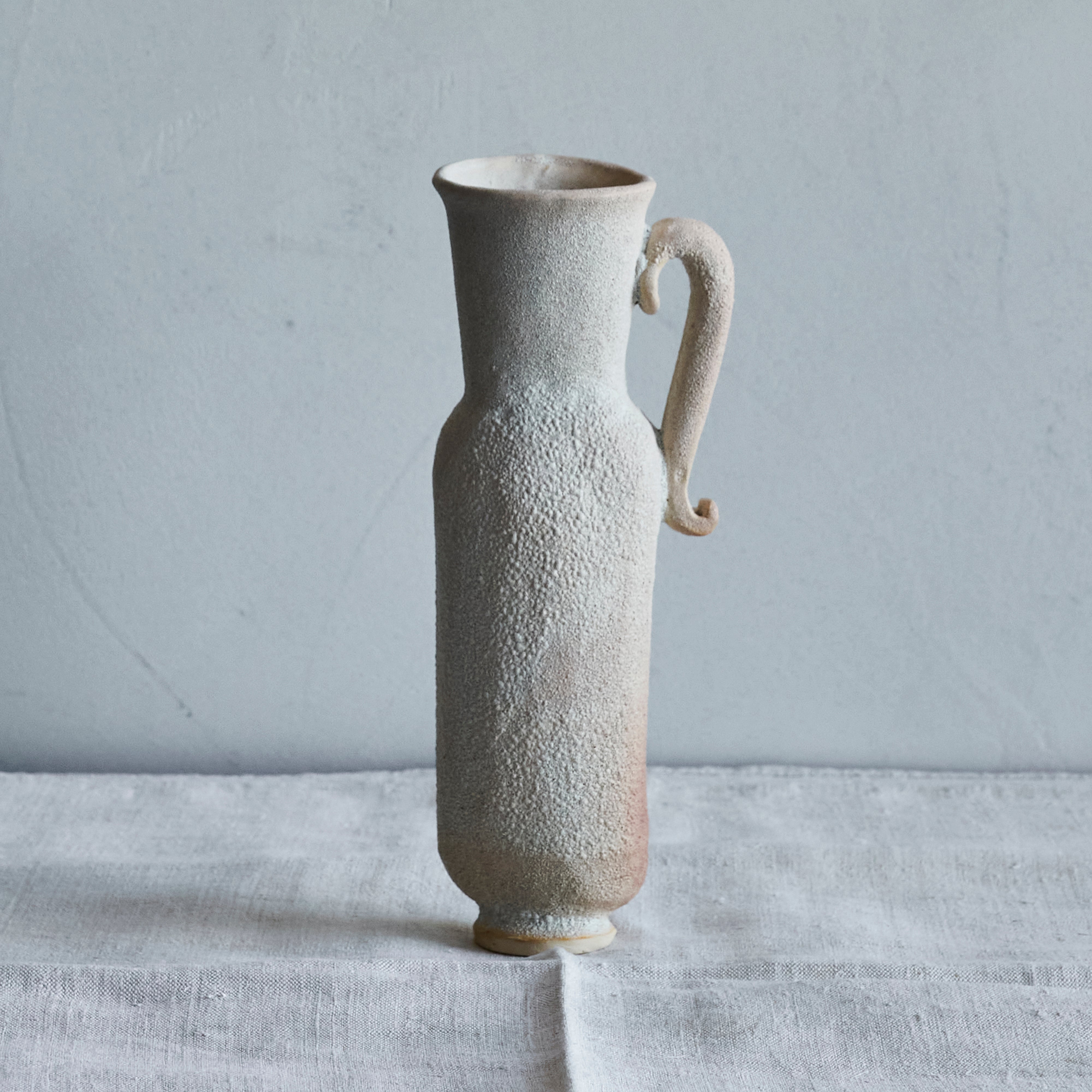 Single Handle White Vessel Small